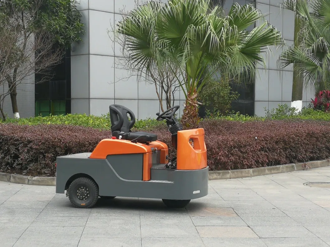 Industrial Seat Type Electric Battery Operated Tow Truck Tractor