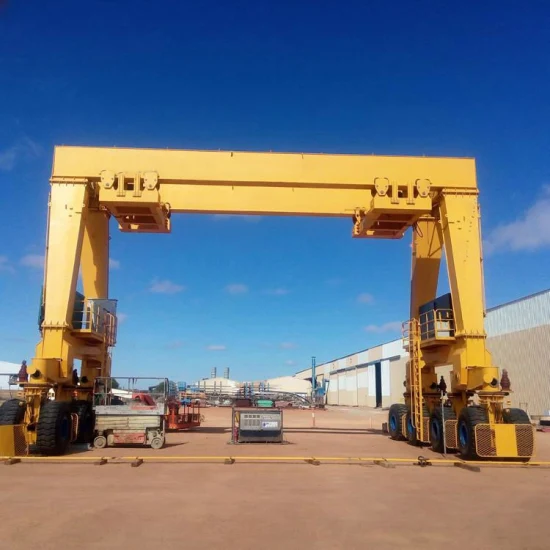 Port 25 tonnes Rtg conteneur de pneus en caoutchouc grue à portique de levage