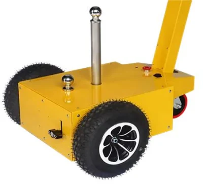 Le CE de tracteur électrique mobile portatif de petit tracteur de remorquage de bagages de 2,5 tonnes approuve le petit tracteur de remorquage électrique mobile
